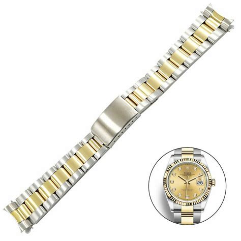 rolex ladies datejust aftermarket bracelet|Rolex Datejust bracelet replacement.